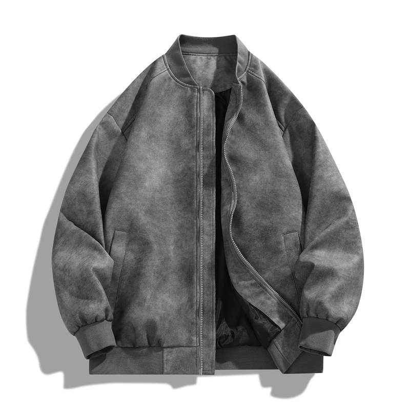 Quality Winter Clothing Bomber Jacket - Sonbahar Yeni Yüksek Kaliteli Retro Çok