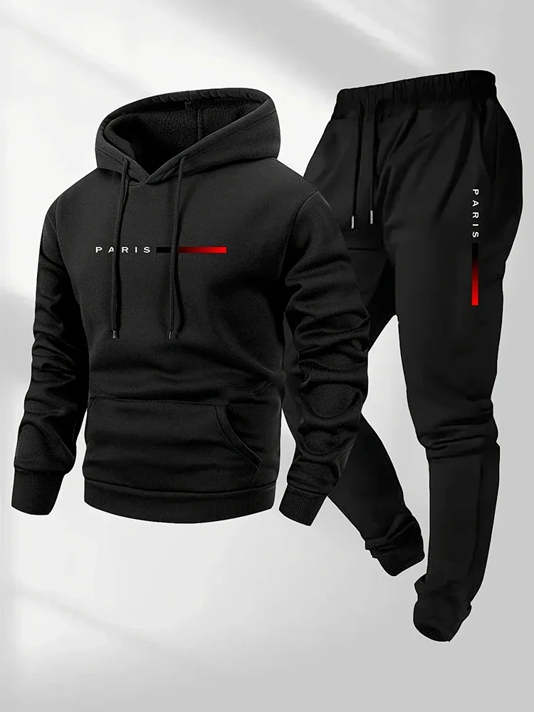 Winter Clothing Gear - Günlük Rahat Spor Eşofman Takımı Düz