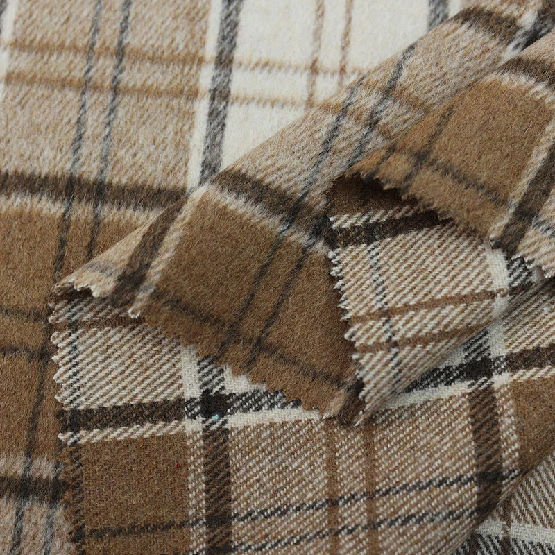 Winter Clothing Material - 100x148 cm Yumuşak Kalın Vintage Yün