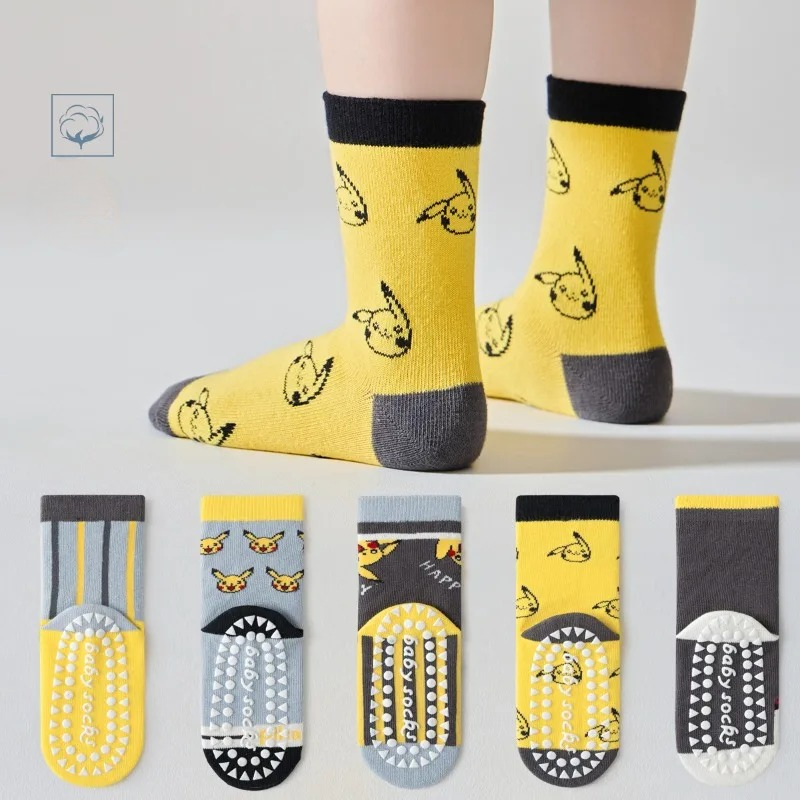 Winter Clothing For Toddlers - 5 Çift Anime Bebek Çocuk Çorabı