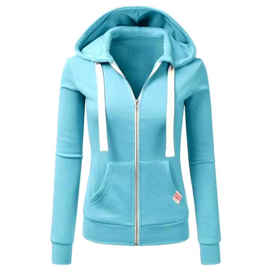 Winter Clothing Label - 2025 Sonbahar/Kış Yeni Kadın Düz Renk