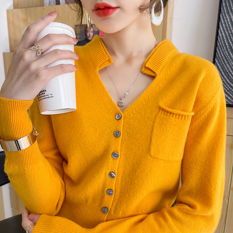 Winter Clothing Options - % 100 Merinos Yünü Düğmeli Moda