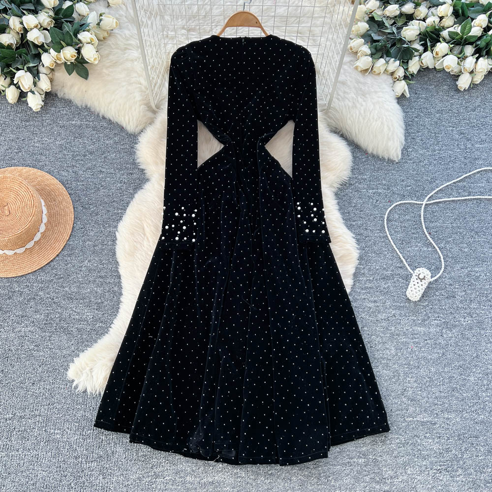 Şık Zarif kadife uzun kollu Vi - Winter Clothing H&M incelemesi ve fiyatı