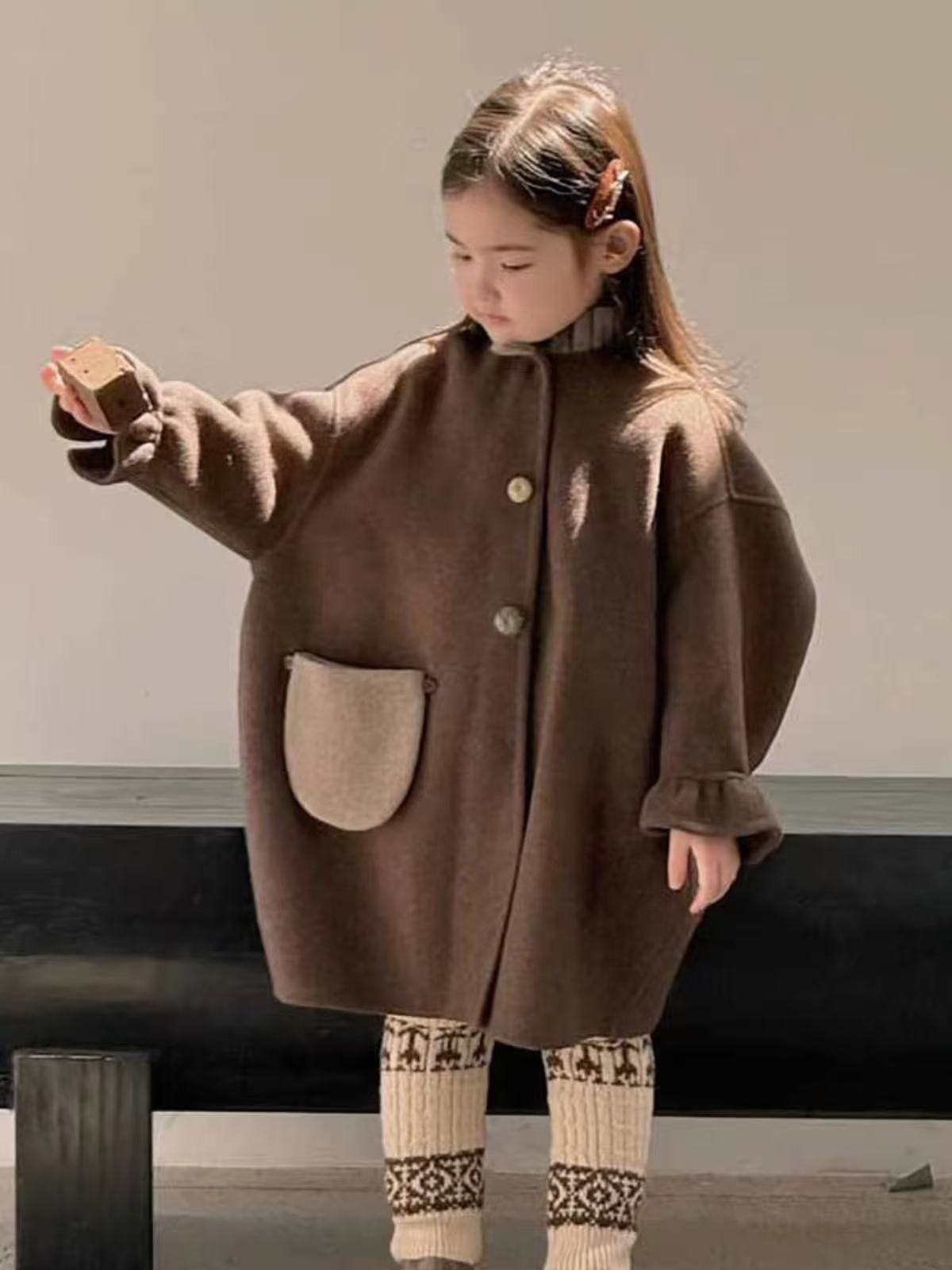 Kız Çocuk Yün Ceket 2026 Sonba - Winter Clothing For Toddlers incelemesi ve fiyatı