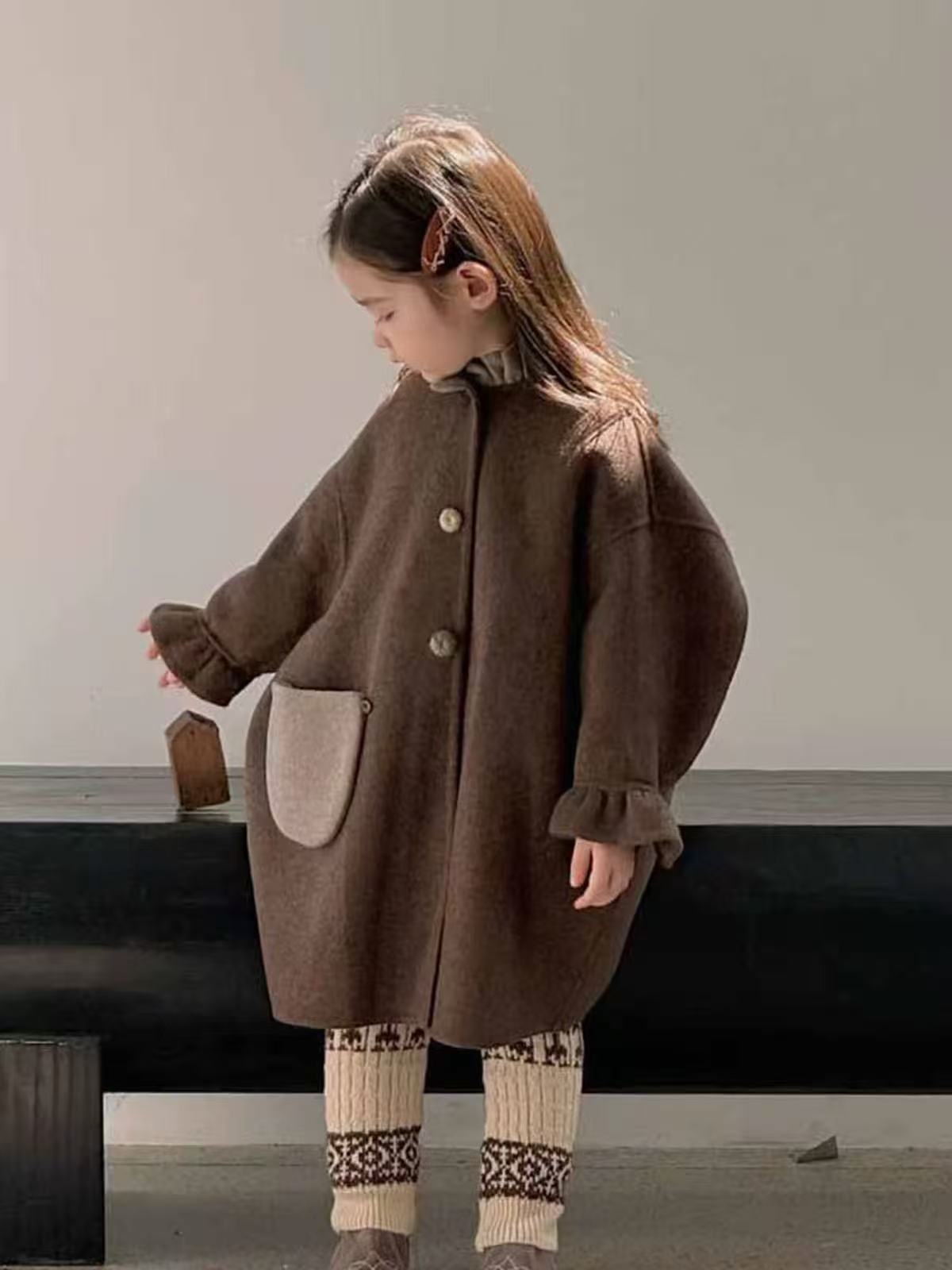 Kız Çocuk Yün Ceket 2026 Sonba - Winter Clothing For Toddlers incelemesi ve fiyatı