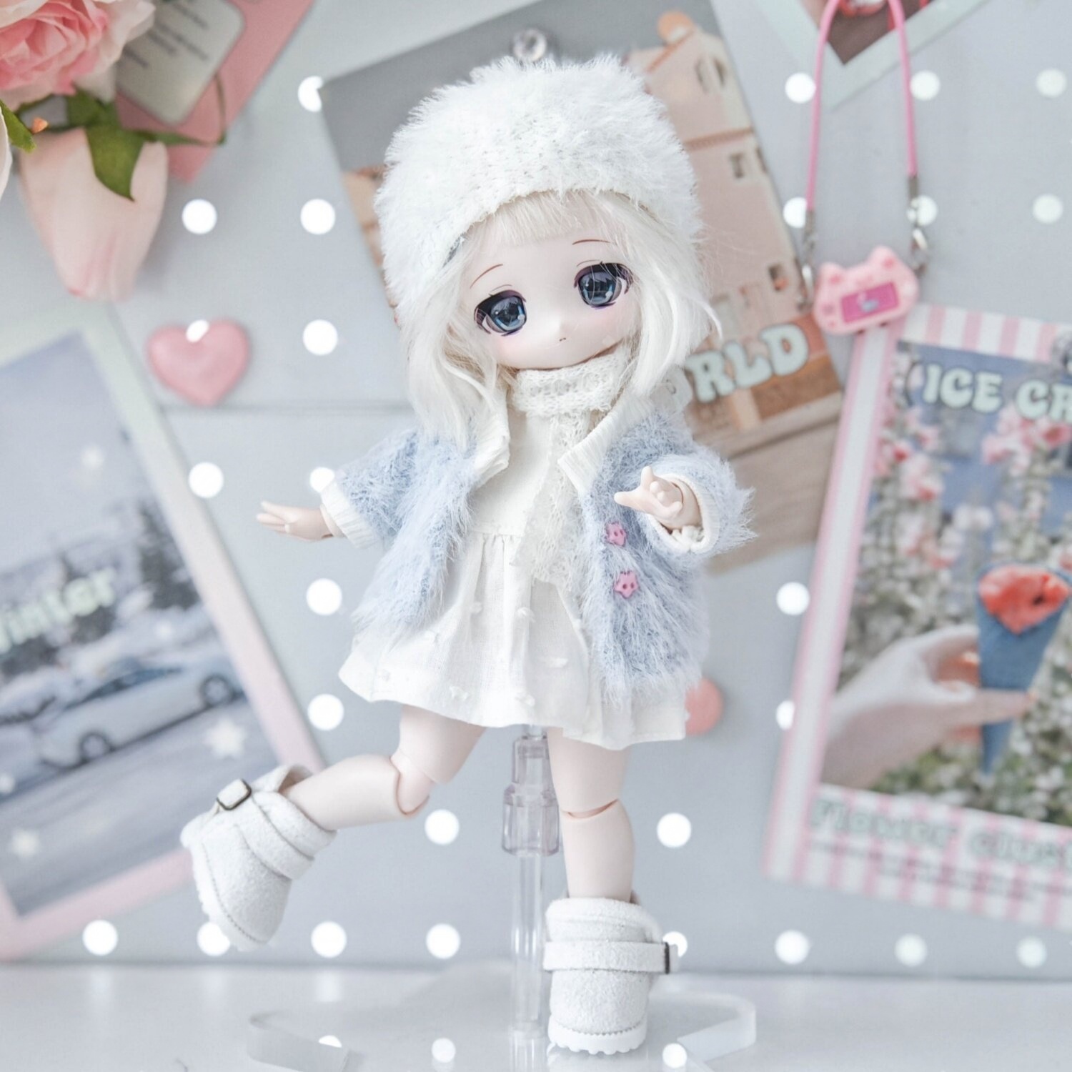 Bonnie Bunny Dream Bjd Bebek K - Winter Clothing Options incelemesi ve fiyatı