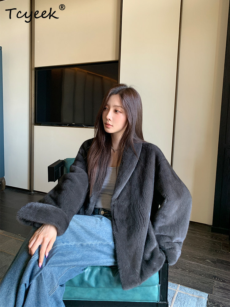 Tcyeek Doğal Vizon Kürk Ceket  - Winter Clothing Label incelemesi ve fiyatı