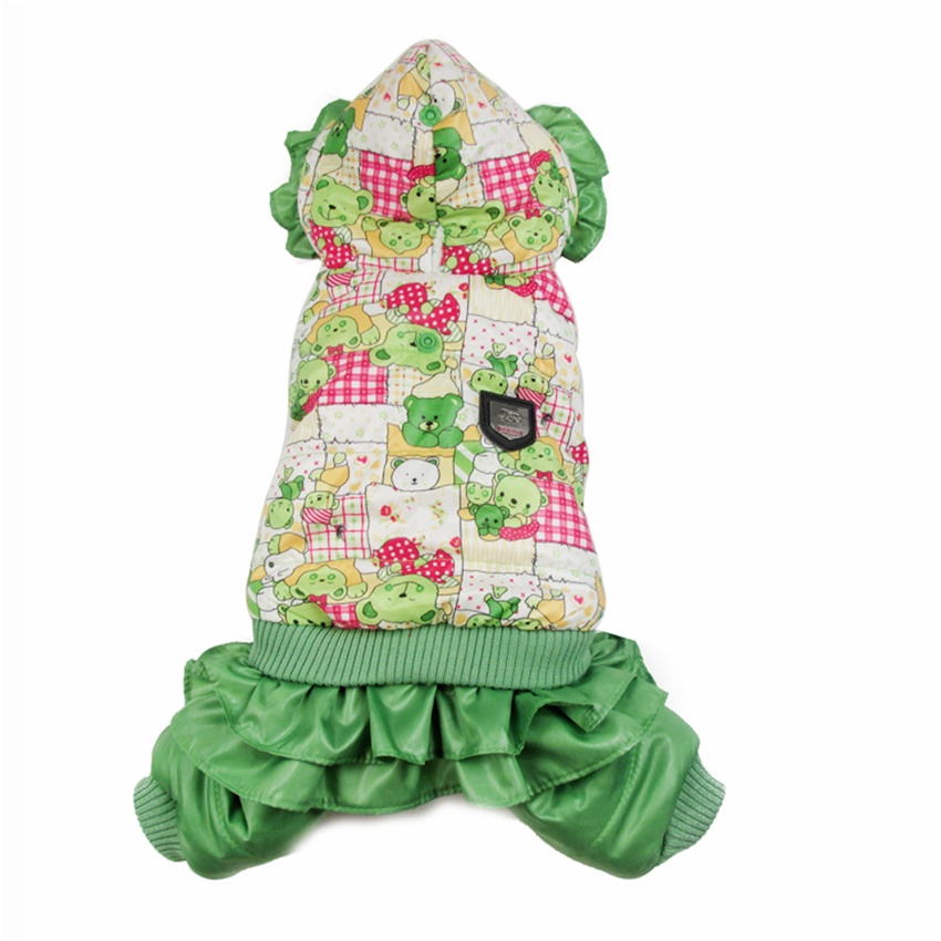 Yeşil ayı desen köpek giysiler - Winter Clothing Patterns incelemesi ve fiyatı