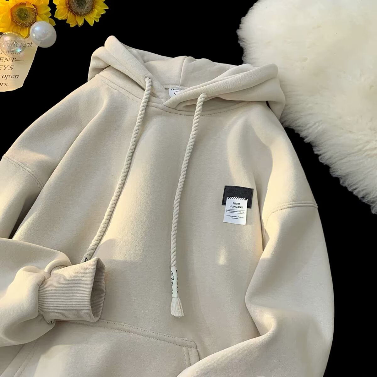 Erkekler Hoodie Moda Giyim Kiş - Winter Clothing Label incelemesi ve fiyatı
