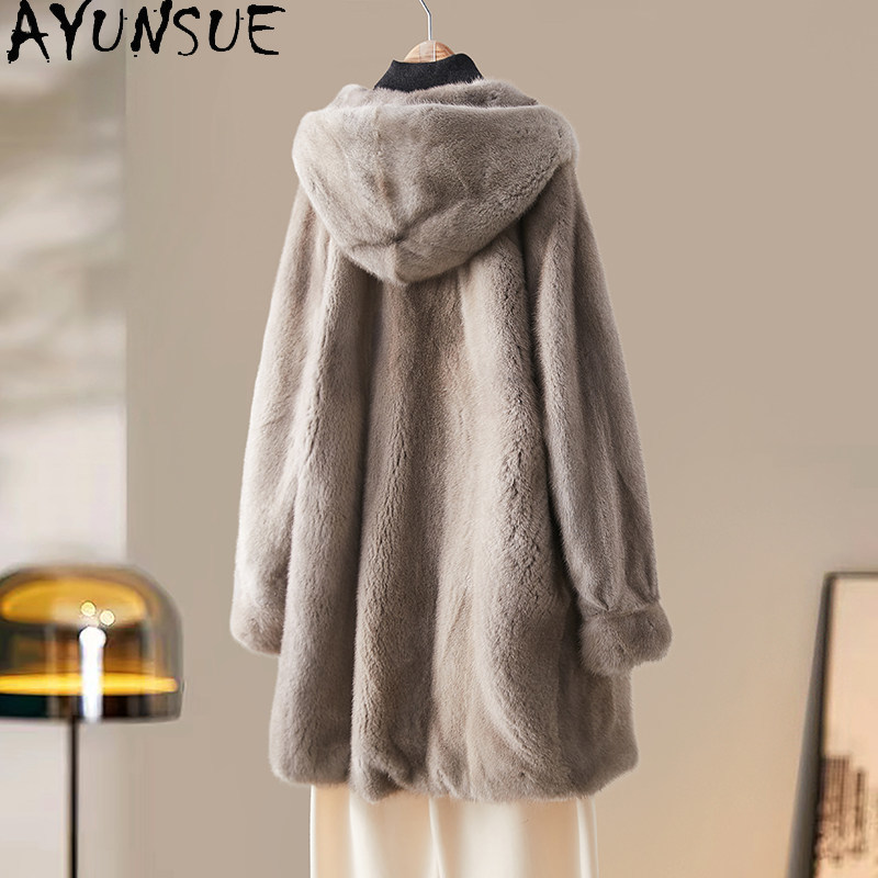 AYUSNUE Lüks Doğal Vizon Kürk  - Winter Clothing Label incelemesi ve fiyatı